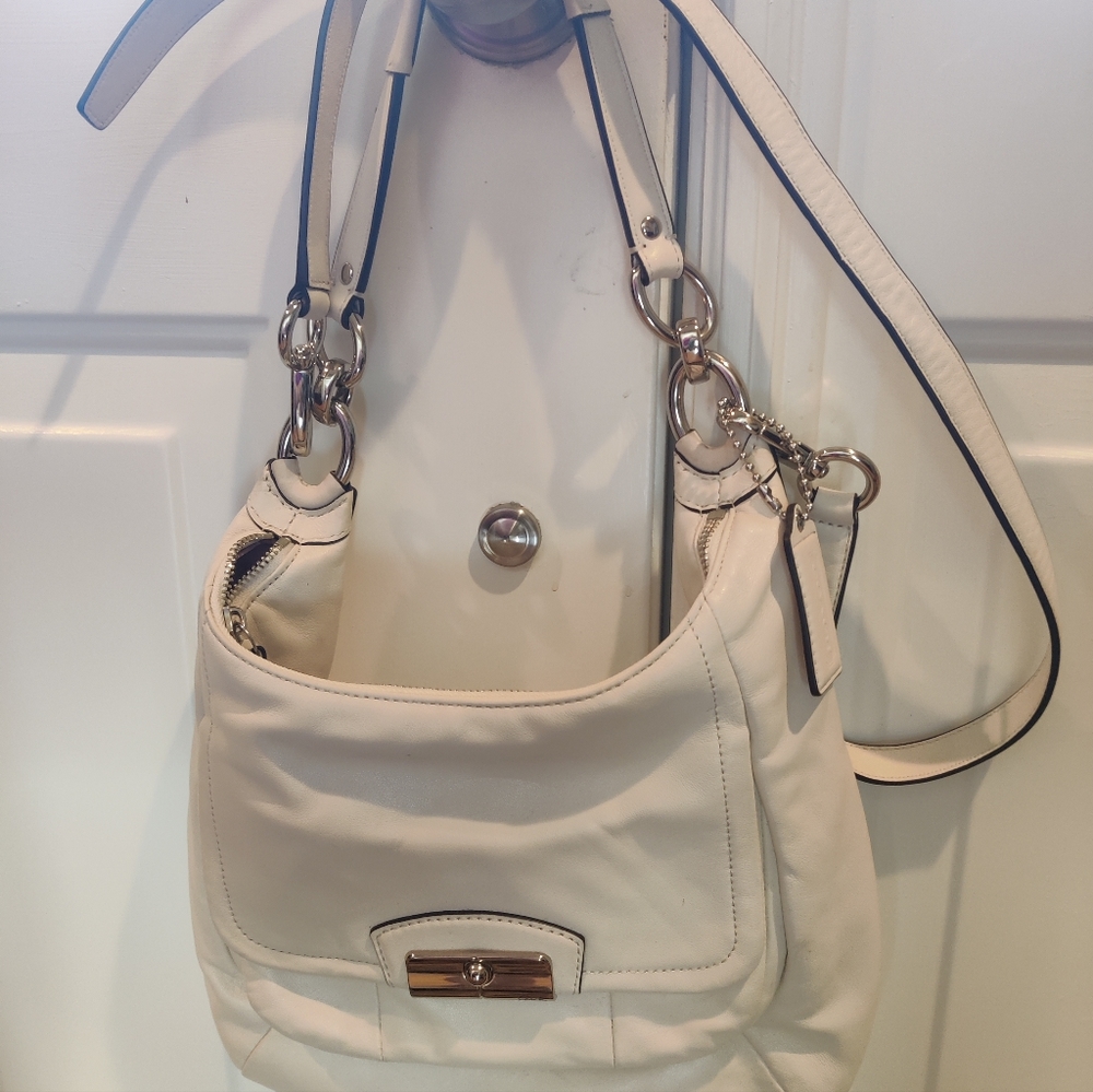 Coach Kristen Leather Hobo Shoulder Bag